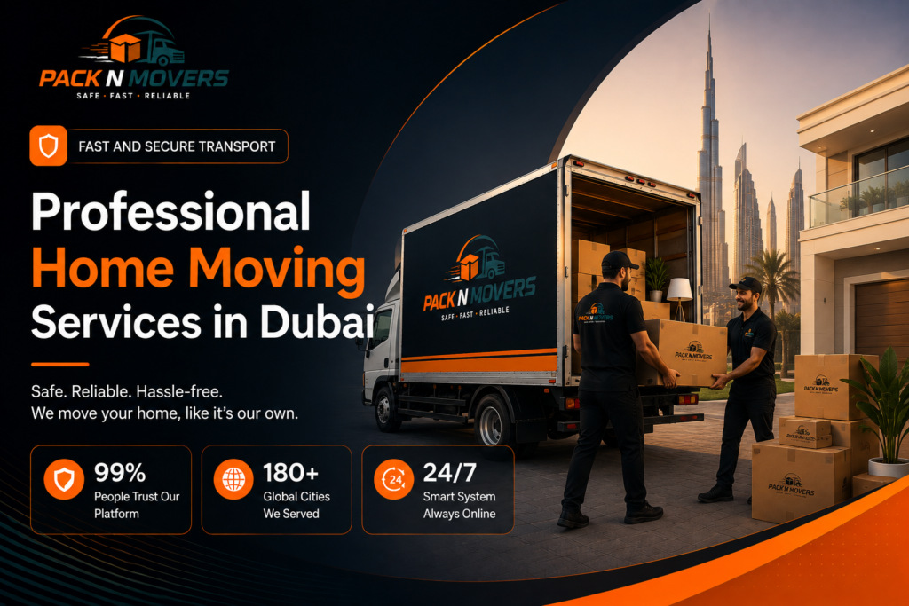 Professional Home Moving Services in Dubai
