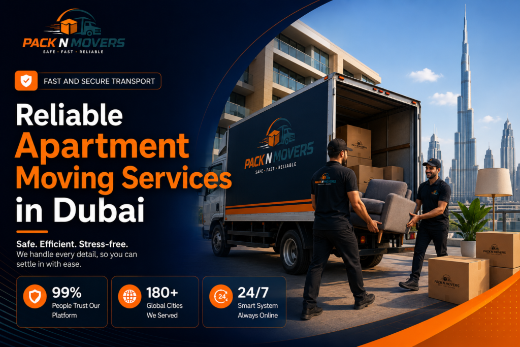 Reliable Apartment Moving Services in Dubai