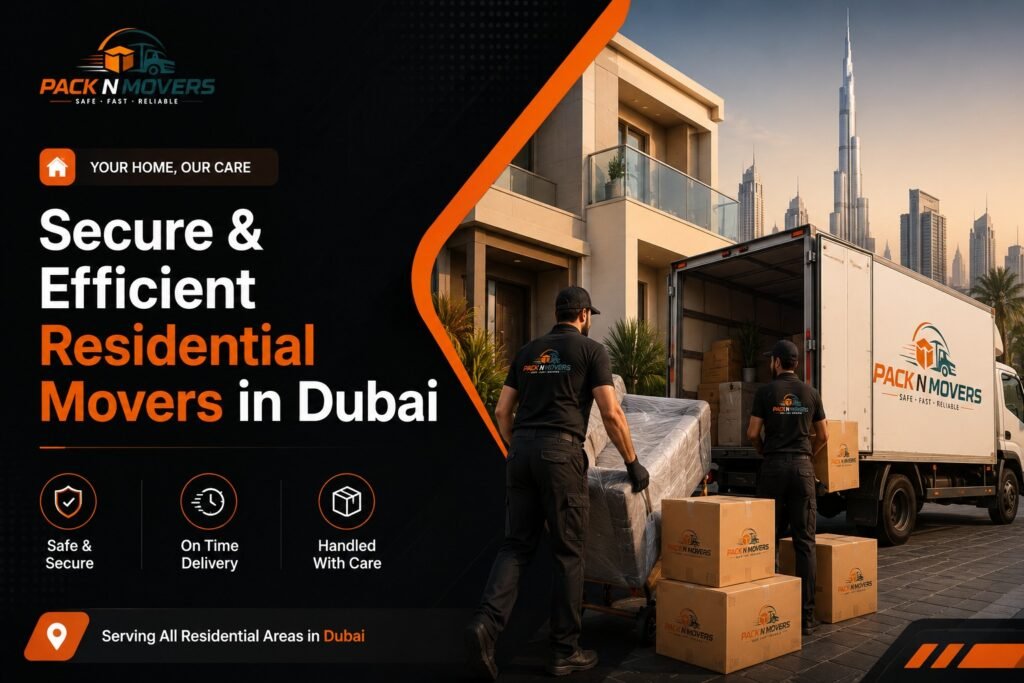 Secure & Efficient Residential Movers in Dubai 