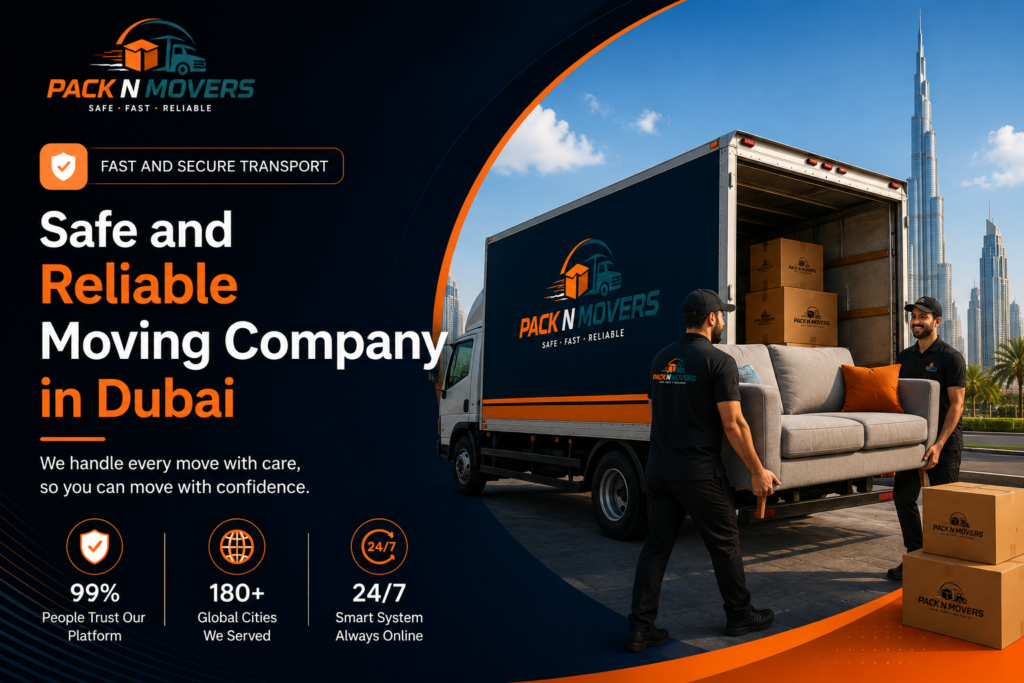 Safe and Reliable Moving Company in Dubai