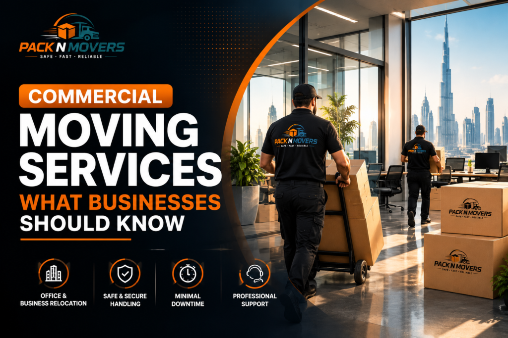 Commercial Moving Services: What Businesses Should Know
