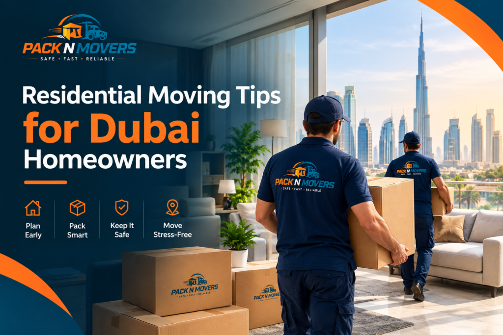 Residential Moving Tips for Dubai Homeowners