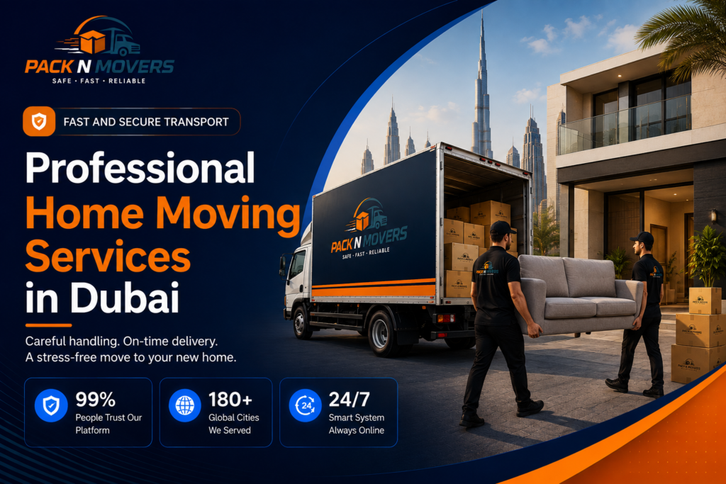 Professional Home Moving Services in Dubai