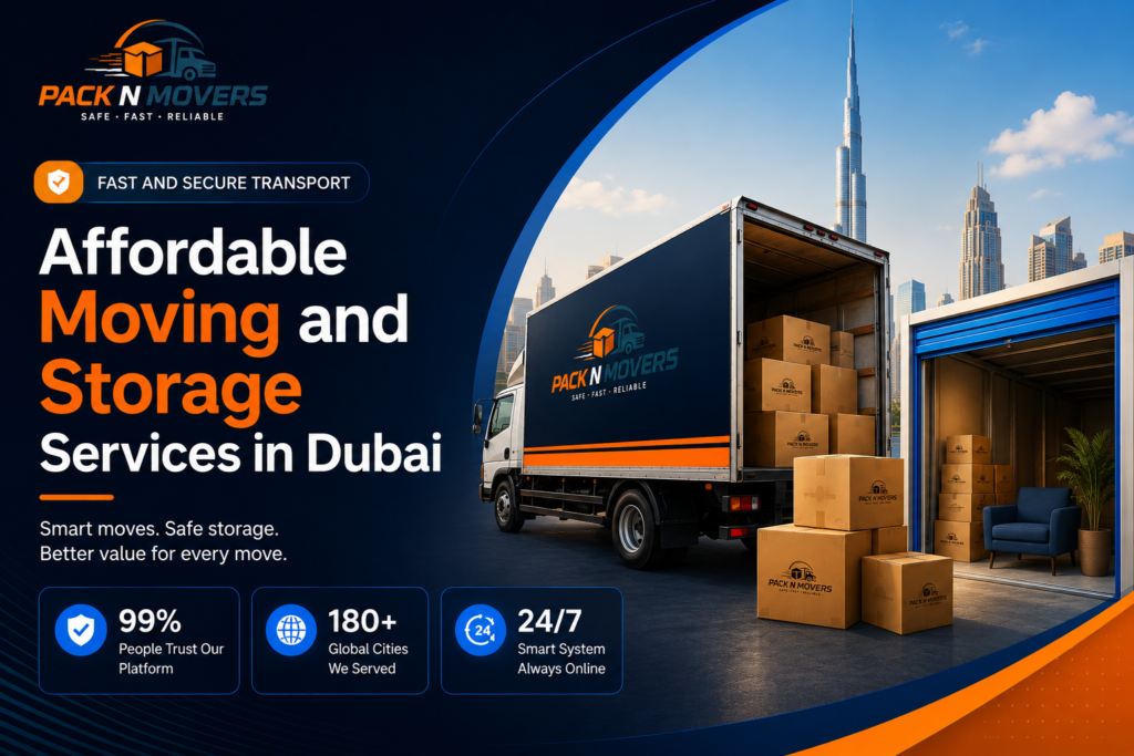 Affordable Moving and Storage Services in Dubai