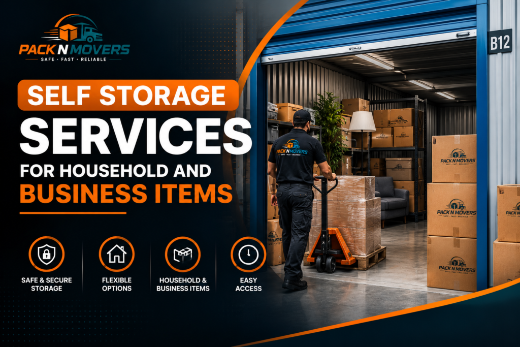 Self Storage Services for Household and Business Items