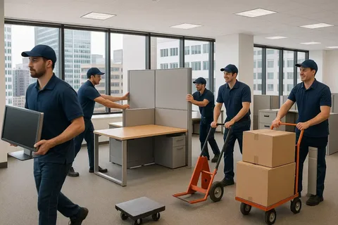 Commercial Moving Services for Offices and Companies
